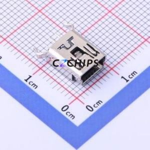 CZ-522 USB <b>Connector</b> Through hole Component (THT) <b>Connector</b> <b>Mini</b>-B Female Through Hole 5P - Product Image 1