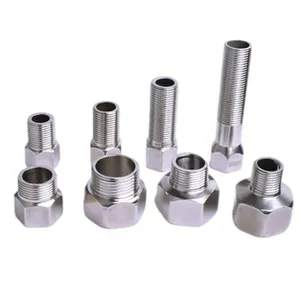 Stainless Steel Pipe Fittings Inner And Outer Wire Nipple For Pipe Lines Connect