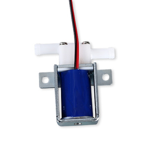 Mini-vanne solénoïde en plastique 2 voies pour eau et air, compatible avec les distributeurs d'eau électriques, type rapide, forte compatibilité - Product Image 4