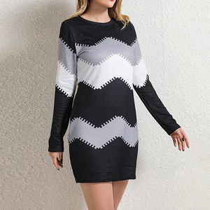 Nueva venta al por mayor de las señoras de talla grande, <span class=keywords><strong>vestidos</strong></span> de mujer precio barato verano primavera Maxi vestido/ - Product Image 6