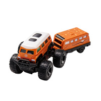 DWI RC Monster Truck Tout-Terrain Mini Voiture Télécommandée d'Escalade Échelle 1:64 2.4G Électrique 6 Canaux Portée 20m Prête à l'emploi avec Chargeur