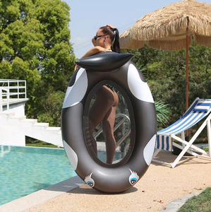 Tùy chỉnh PVC bơi <span class=keywords><strong>Inflatable</strong></span> vòng cá voi hồ bơi Float sinh vật biển lấy cảm hứng từ đồ chơi bơm hơi cho bơi lội - Product Image 4