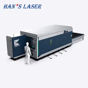 Han's G3015J fiber laser cutting machine direct factory sale wholesale price distributor Extruded Aviation Aluminum Gantry Beam