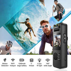 Registratore Video e Vocale Portatile 1080P con Schermo da 1,44 Pollici, Mini Telecamera Indossabile Rotante, WiFi, Rilevamento Movimento, Visione Notturna, DV Sportivo - Product Image 2