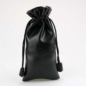 Pochette de luxe en cuir PU avec fermeture éclair pour emballage et présentation de bijoux, avec logo, pour le rangement et la présentation de bijoux - Product Image 5