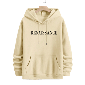 Sweat-shirts unisexes surdimensionnés en coton noir épais brodés personnalisés de poids lourd 340 GSM pour l'hiver - Product Image 4