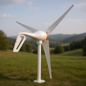 Generador de Turbina Eólica de 500W 24V con Tres Aspas y Dirección del Viento Ajustable para Casa, Granja y Autocaravanas - Product Image 2