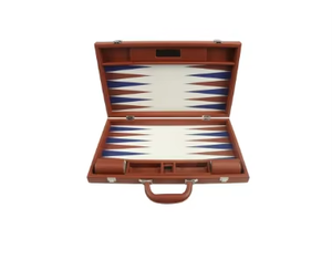 Bordo personalizzato del Backgammon della scatola di cuoio durevole personalizzato del gioco di scacchi turco personalizzato - Product Image 5