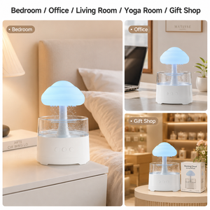 Nuovo Diffusore a Nuvola di Pioggia Ricaricabile 2026, Umidificatore Portatile a Goccia d'Acqua di Grande Capacità - Product Image 5