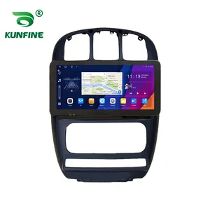 CHRYSLER GRAND VOYAGER için 10.33 inç QLED ekran ana ünite cihazı çift 2 Din araba Stereo GPS navigasyon Android araba radyo