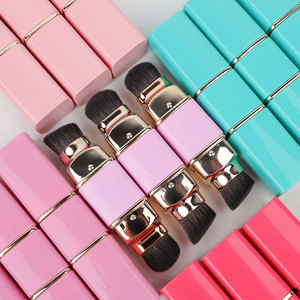 Pinceaux de maquillage professionnels de luxe personnalisés, rétractables, double tête, véganes, de haute qualité, pour voyage, vente en gros, marque privée - Product Image 6