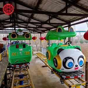 Sky Bike Pedal Track Manèges Jeu de parc d'attractions en plein air Style de <span class=keywords><strong>train</strong></span> de piste populaire Visites Sky Bike air Paddling Ride - Product Image 3