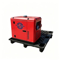 Générateur diesel à onduleur super silencieux 5/6/7KW, portable, 220V 60Hz DC ATS AVR, télécommande automatique, pour maison/yacht, alimentation de secours