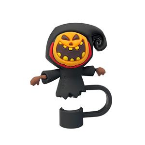 ชุดอุปกรณ์ปิดฝุ่นแบบสามมิติ PVC ลายฮาโลวีน สำหรับหลอดดูดน้ำขนาด 10 มม.  รักษาสิ่งแวดล้อม  6 ชุด  วัสดุยาง - Product Image 6