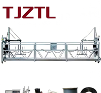 Plateforme de travail suspendue temporaire ZLP800 fabriquée en Chine avec palan électrique et verrou de sécurité