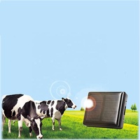 Traceur GPS solaire pour chèvre Traceur GPS pour animaux de ferme Cheval Traqueur solaire pour vache
