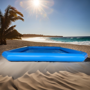 <span class=keywords><strong>Piscine</strong></span> gonflable en bâche PVC bleue personnalisée pour enfants, usage commercial, rectangulaire, marque <span class=keywords><strong>HTH</strong></span>, épaisseur 1 mm, garantie 1 an - Product Image 1