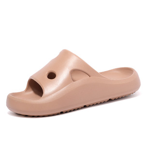 Pantuflas para Hombre, Antideslizantes, con Suela Gruesa, Acolchado Insonorizante, Suela Suave, Pantuflas Cómodas para el Hogar - Product Image 4