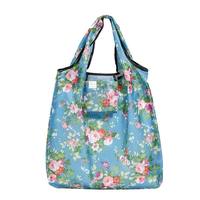 Sacs de courses pliables en polyester à motif léopard, grande capacité, écologiques, réutilisables, avec logo personnalisé pour une utilisation promotionnelle