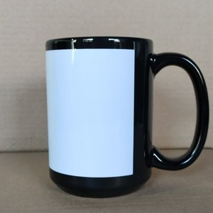 Mug en céramique blanche personnalisé avec poignée, couleur unie, tasse individuelle pour cadeaux - Product Image 4