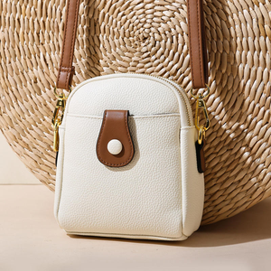 กระเป๋าสะพายข้างแนวมินิมอลแนวตั้ง กระเป๋าสะพายข้างกลางแจ้งกันน้ำ กระเป๋าใบเล็กที่มีเสน่ห์สำหรับงานปาร์ตี้ของผู้หญิง - Product Image 2