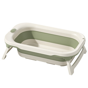 <span class=keywords><strong>Baignoire</strong></span> pliable pour bébé, rose cristal, détection de température, double couche, pour nourrissons de 0 à 12 mois - Product Image 2