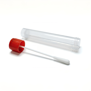 <span class=keywords><strong>Tube</strong></span> de prélèvement stérile avec solution de peptone tamponnée 10 mL pour la collecte d'échantillons en contact avec les aliments et des surfaces environnementales - Product Image 4