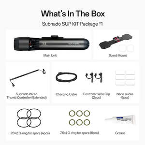 Kit de SUP Subnado de Waydoo a Precio de Fábrica, Tabla de Surf con Motor, Scooter de 500W para Bote Inflable - Product Image 4