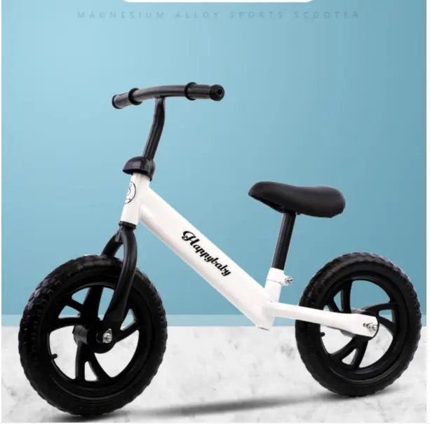 2023 triciclo para niños bicicleta de equilibrio correr caminar bicicleta de empuje para bebés niños Ciclo de empuje equilibrio para caminar bicicletas de equilibrio de 12''