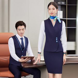 <b>Hotel</b> <b>Uniform</b> Suits For Men And Women Long Sleeve Professional Attire For <b>Hotel</b> Lobby <b>Managers</b> Winter 2025 - Product Image 4