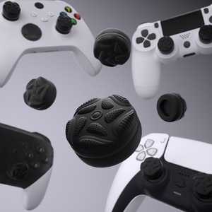 PlayVital Cushion Soft Silicone Rubber Joystick Grip Thumbstick Cover pour manette PS4 PS5 - Product Image 5