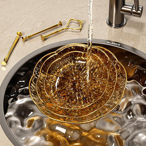 European Style Luxury Gold Rim 3-Tier PET Plastic <strong>Plate</strong> <strong>Stand</strong> for Party Wedding Dessert Display-Cupcake Cake Fruit <strong>Plate</strong> Holder - Product Image 4