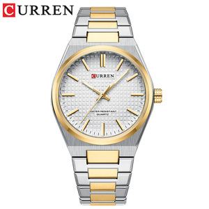 2024 nouveau CURREN 8439 hommes Sport <span class=keywords><strong>montre</strong></span> étanche en acier inoxydable montres mode minimaliste lumineux hommes montres à Quartz - Product Image 1
