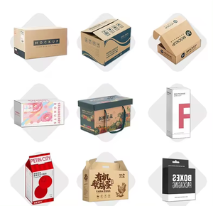 Venta al por mayor personalizado de una sola pared tipo B flauta 3-5 capas de cartón corrugado de cartón de envío de correo de cartón Postal - Product Image 2