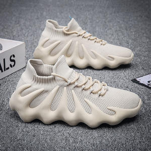 <span class=keywords><strong>Zapatillas</strong></span> Casuales Estilo Coreano, Modernas, Transpirables, de Malla, con Diseño de Calcetines Volcán, para Hombre, Novedad 2025, Tejido Volador, Pulpo - Product Image 4