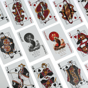 In Stock Premium Gold Foil Paper Poker Traditional Chinese Myth Design <b>Playing</b> <b>Cards</b> for Guandan - Product Image 1