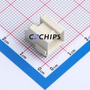 WAFER-VH396W-2A Wire-to-Board Pin Header SMD,P=3.96mm,Horizontal Mount Connector 1x2P 3.96mm Horizontal Mount VH - Product Image 1