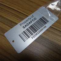 Placa de Identificación Personalizada de Acero Inoxidable Adhesiva, Etiqueta Metálica Delgada para Instrumentos Electrónicos y Marca de Productos