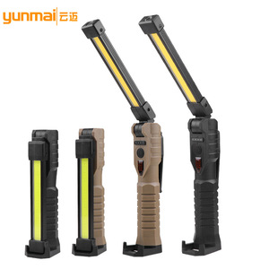 ไฟฉายพับได้ FT20 WK06 Cob พร้อมแบตเตอรี่แบบชาร์จไฟได้ ไฟซ่อมบำรุงแบบพกพาพร้อมแม่เหล็ก ไฟฉายความเข้มสูง - Product Image 2