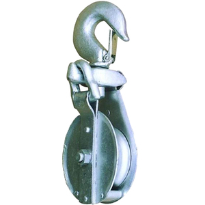 Ròng rọc đơn ròng rọc ròng rọc khối mạ kẽm nhúng nóng với móc Manila dây - Product Image 1