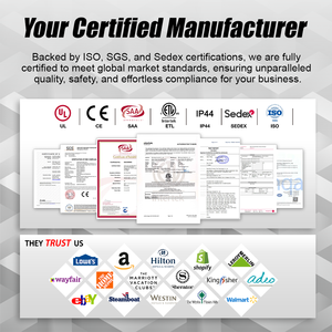 Nhà Máy Float Glass chống Bán Phá Giá Thuế quan vòng lớn Nhà sản xuất Backlit không khung phòng tắm tắm thông minh LED gương với LED ánh sáng - Product Image 5