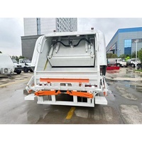 Compacteur de déchets diesel manuel JAC 4X2 6 m³ |   Véhicule de collecte des déchets urbains