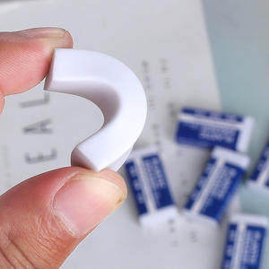 Customizable logo <b>School</b> White Cheap Eraser PVC/ TPR Eraser - Product Image 4