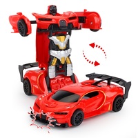 Coche Deportivo de Control Remoto con Transformación, Modelo de Vehículo Deportivo, Robot de Juguete