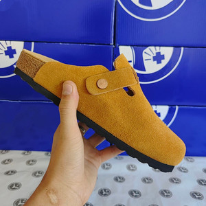 Cómodas mulas calientes de verano para hombres y mujeres Marca de diseñador popular Cuero genuino Birken Stock <span class=keywords><strong>Zuecos</strong></span> - Product Image 6