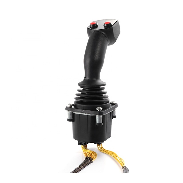 Excavator Hydraulic Remote Control Valve Joystick Crane Dual Axis Joysticks