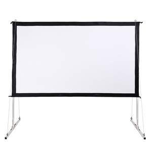 Écran de projecteur à pliage rapide 120 150 pouces 16:9 Polyester écran Portable de Projection de film en plein air pour projecteur Home cinéma - Product Image 4