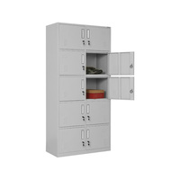 Archivador Metálico Moderno Ajustable con Cerradura para Oficina en Casa, con 3 Cajones para Almacenamiento de Documentos y Contabilidad