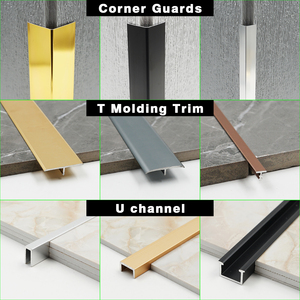 Protezione Angolare in <span class=keywords><strong>Alluminio</strong></span> LENWA per Pareti, Disponibile in Varie Dimensioni e Colori - Product Image 4