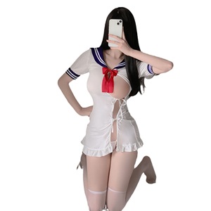 Nhật Bản nhập VAI THỦY THỦ quần xem qua sexy hộp đêm đồng phục ladies' quan hệ tình dục đồ lót đồ lót vũ nữ Thoát y thiết lập - Product Image 1